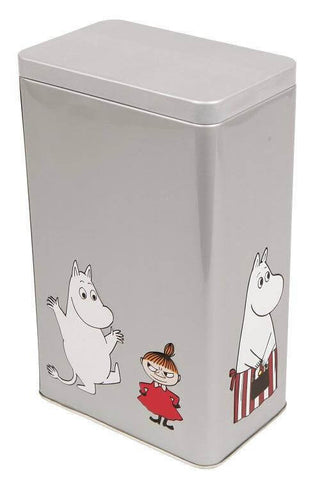 Moomin Family Coffee Jar, Grey - Scandinavian Goods