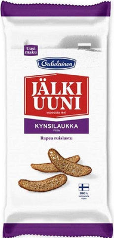 Oululainen Rye Chips Garlic 130g, 10-Pack - Scandinavian Goods