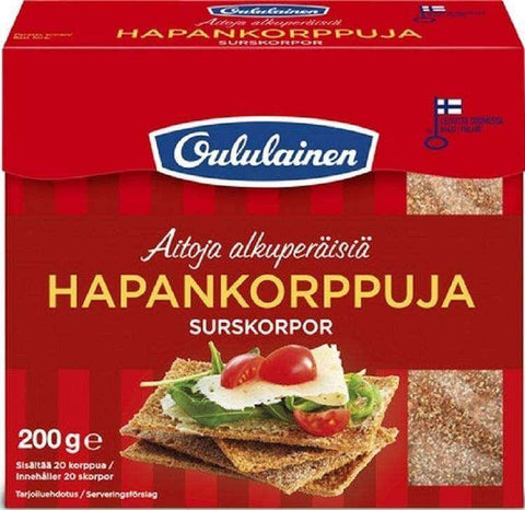 Oululainen Thin Crispbread 200g, 10-Pack - Scandinavian Goods