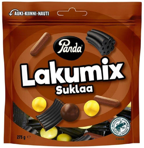 Panda Lakumix Suklaa 275g, 8-Pack - Scandinavian Goods