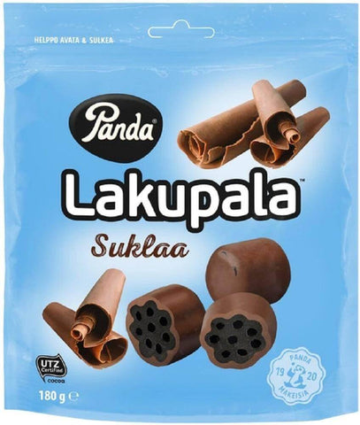 Panda Lakupala Chocolate 180g, 12-Pack - Scandinavian Goods