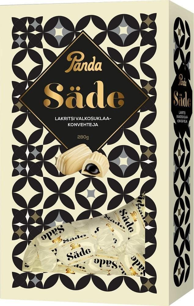 Panda Säde Lakritsi 280g, 6-Pack - Scandinavian Goods