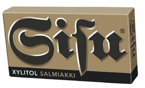 Sisu Xylitol Salmiakki 36g, 24-Pack - Scandinavian Goods