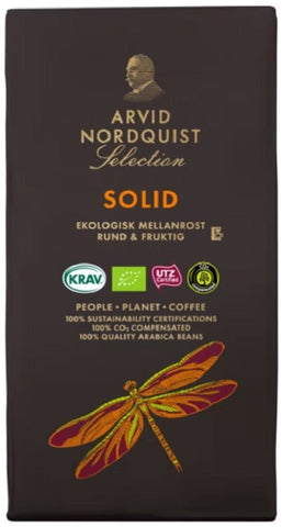 Solid Organic Coffee 450g, 6-Pack - Scandinavian Goods