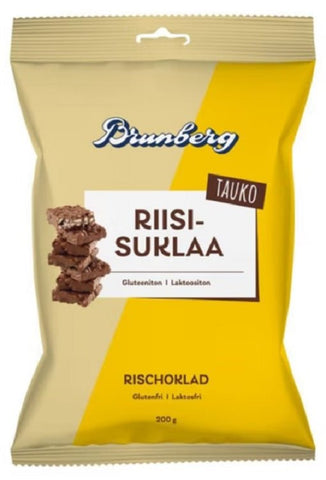 Tauko Rice Chocolate 200g, 10-Pack - Scandinavian Goods