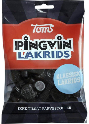 Toms Pingvin Lakrids 110g, 18-Pack - Scandinavian Goods