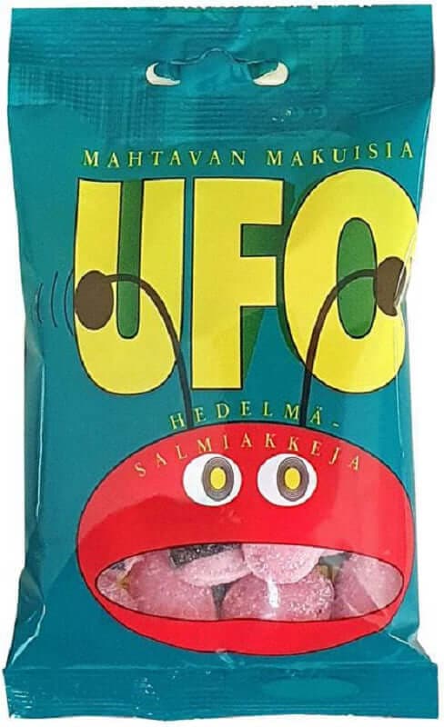 Ufo Fruit Salmiak 60g - Scandinavian Goods